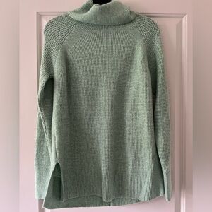 LOFT Sage Green Crew Neck Sweater